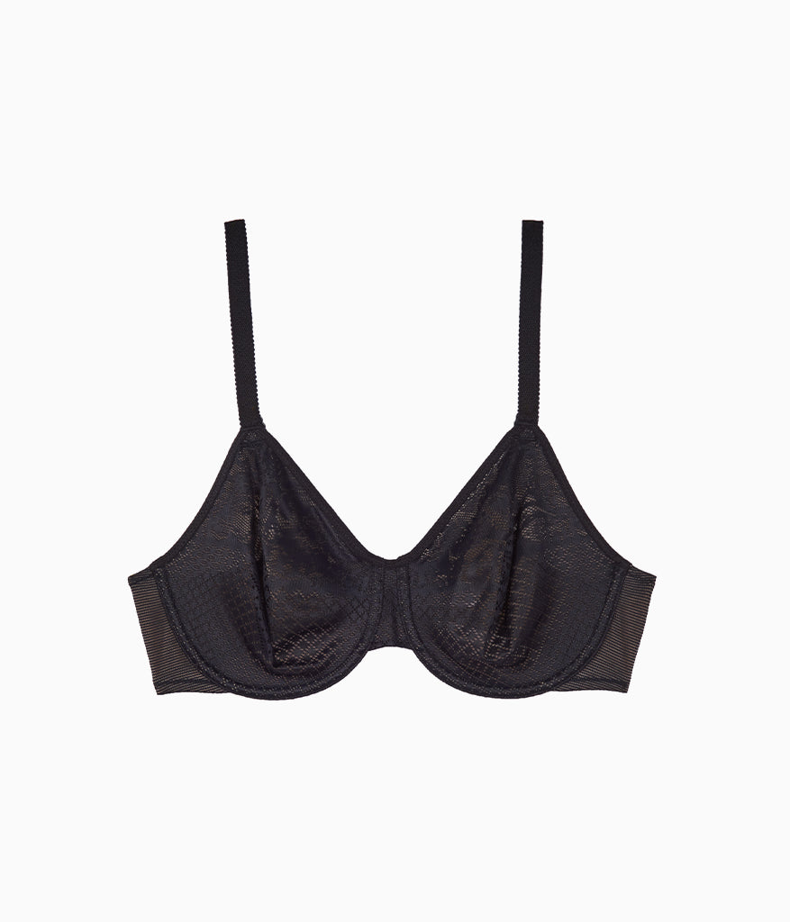 Visual Effects Minimizer Bra - Black | Wacoal Latest