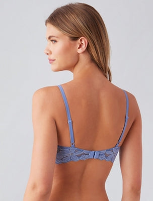 Feeling Famous Wire Free Push Up Bra - Rose Smoke/White | Wacoal Top Pick