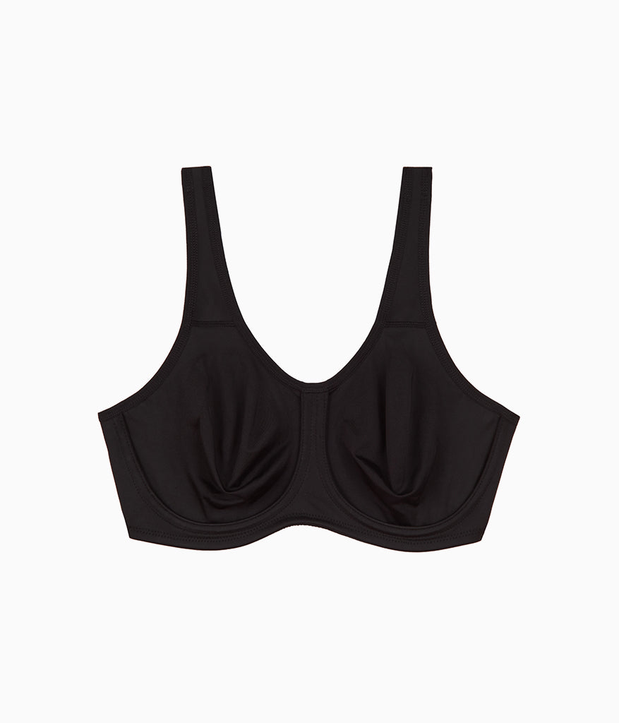 Simone Sport Underwire Bra - Black | Wacoal Value