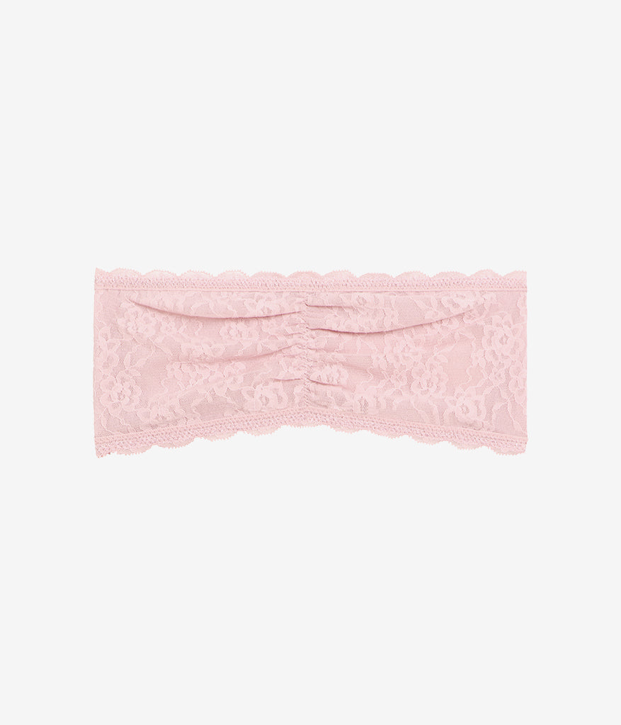 Effortlessly Lace Bandeau - Blush Pink | Wacoal Smart Buy