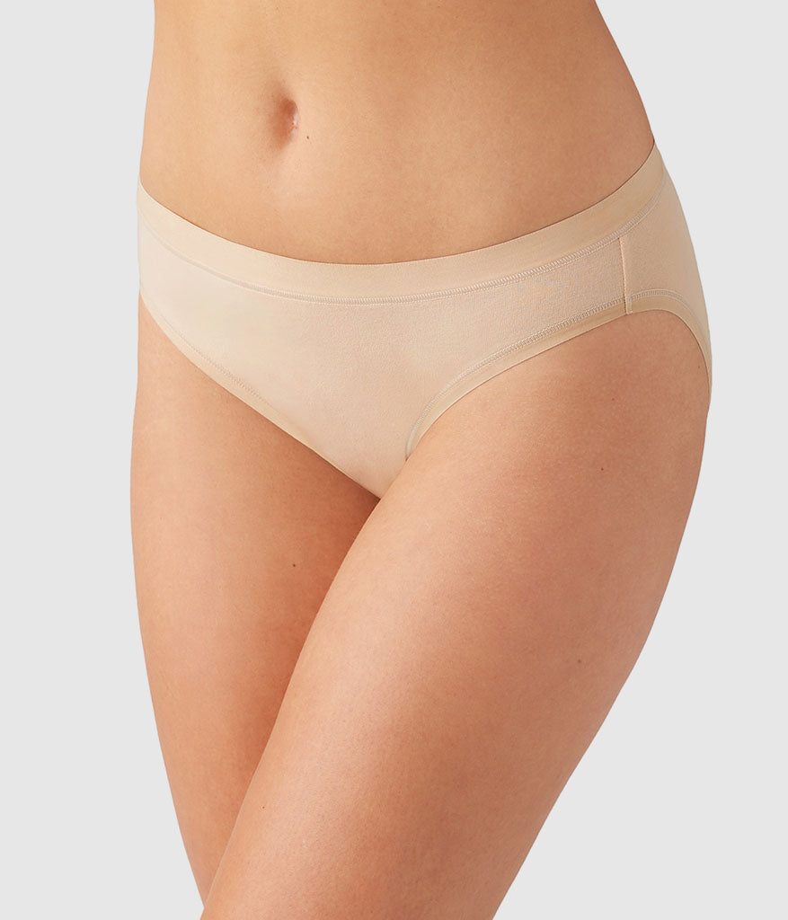 Understated Cotton Bikini - Sand | Wacoal Latest
