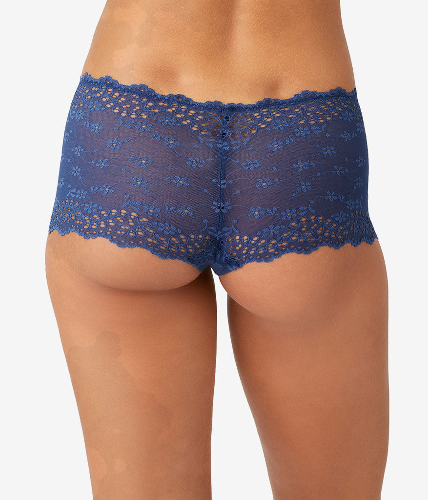 Inspired Eyelet Boyshort - Oceana | Wacoal Quality