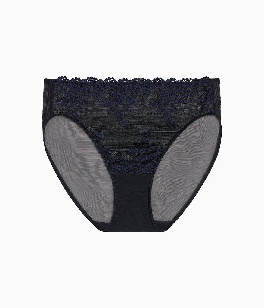 Embrace Lace® Hi-Cut - Black/Night Sky | Wacoal Latest