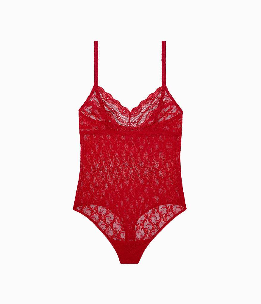 Lace Kiss Bodysuit - Crimson Red | Wacoal Latest