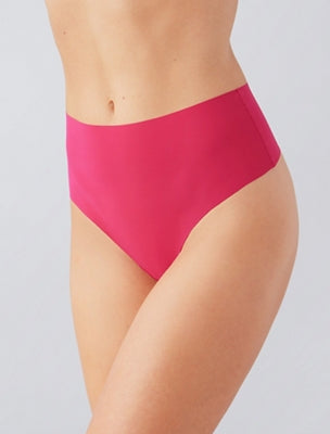b.bare Hi-Waist Thong - Blue Coral | Wacoal Value