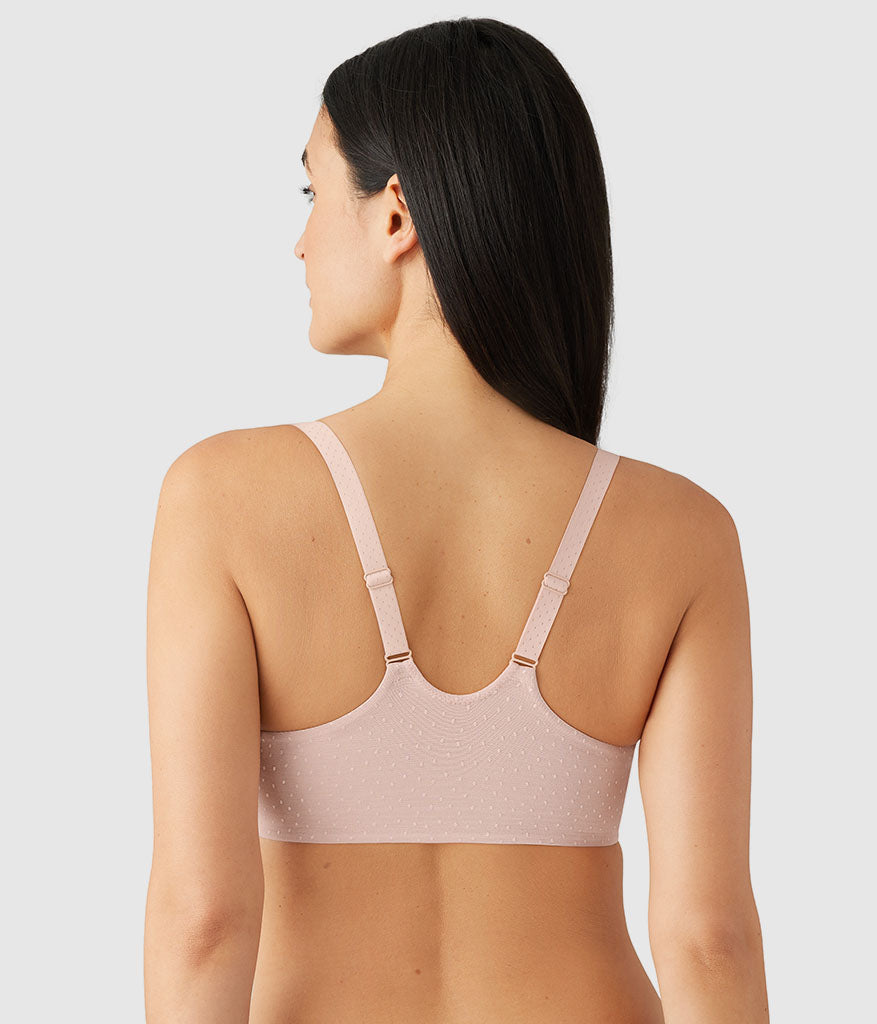 Back Appeal® Front Close T-Shirt Bra - Rose Dust | Wacoal Great Value