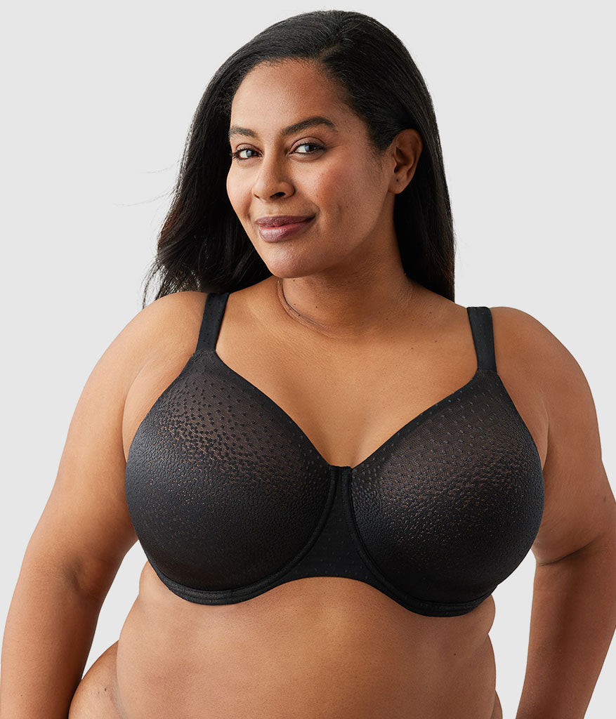 Back Appeal® H-K Cup Underwire Bra - Black | Wacoal Quality