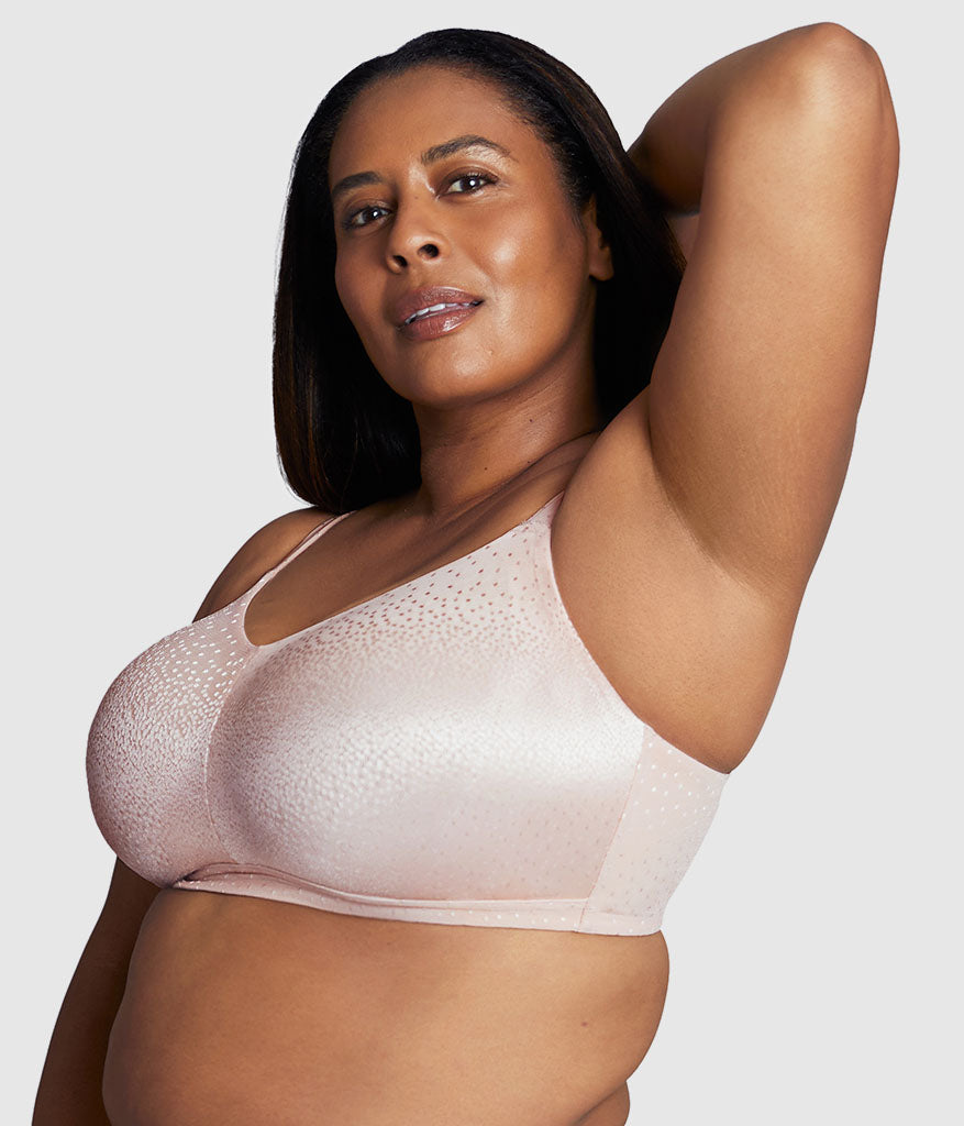 Back Appeal® H-K Cup Wire Free Bra - Rose Dust | Wacoal Trusted