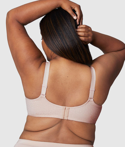 Back Appeal® H-K Cup Wire Free Bra - Rose Dust | Wacoal Trusted