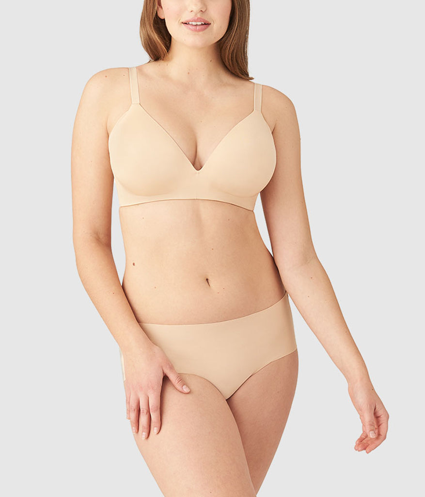 Ultimate Side Smoother Wire Free T-Shirt Bra - Sand | Wacoal Value