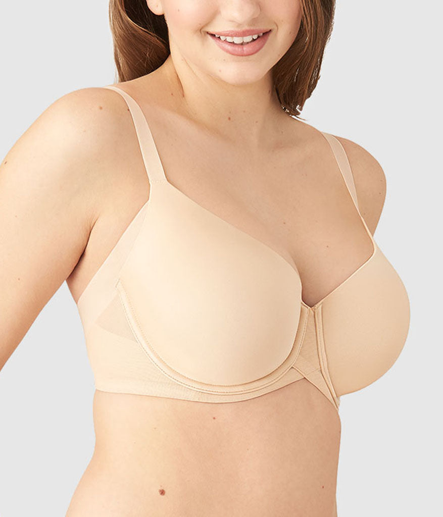 Ultimate Side Smoother Underwire T-Shirt Bra - Sand | Wacoal Great Value
