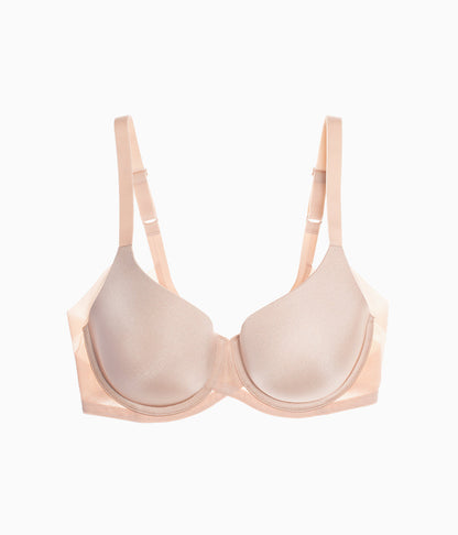 Ultimate Side Smoother Underwire T-Shirt Bra - Sand | Wacoal Great Value
