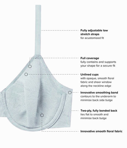 Taking Sides Underwire Bra - Belgian Block | Wacoal Latest