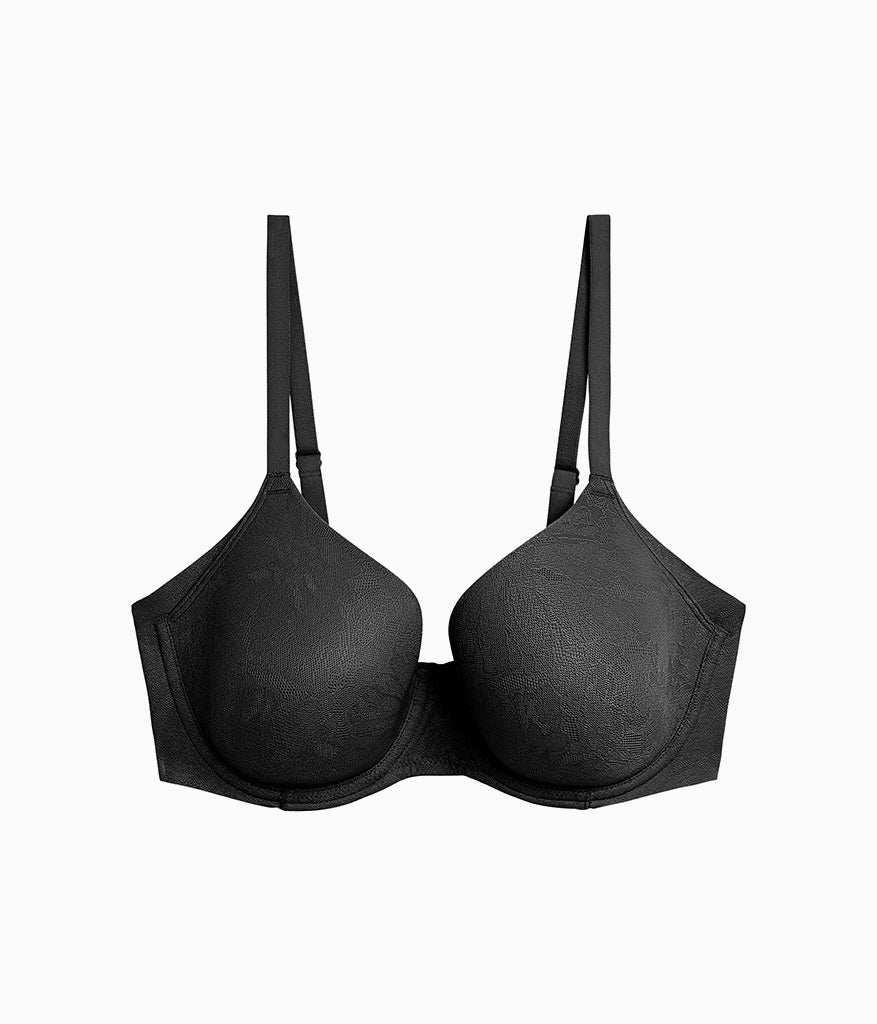 Taking Sides T-Shirt Bra - Black | Wacoal Quality