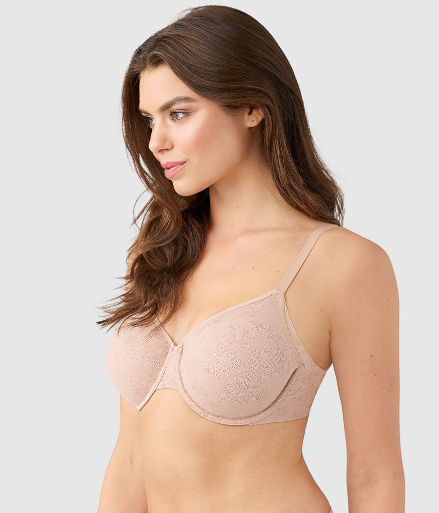 Taking Sides Underwire Bra - Roebuck | Wacoal Trusted