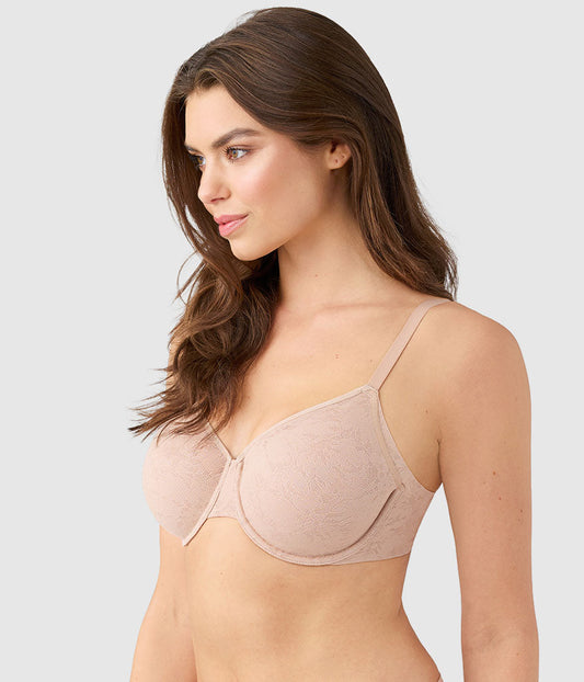 Taking Sides Underwire Bra - Roebuck | Wacoal Trusted