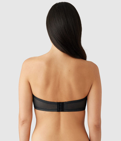Visual Effects Strapless Minimizer Bra - Black | Wacoal Great Value