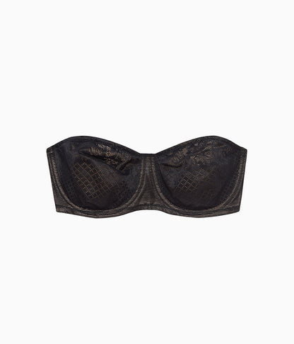 Visual Effects Strapless Minimizer Bra - Black | Wacoal Great Value