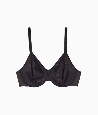 Visual Effects Minimizer Bra - Black | Wacoal Latest