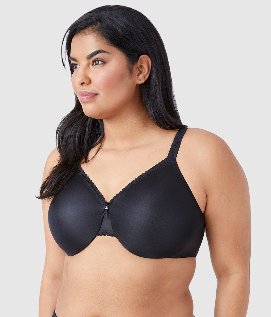 Simple Shaping Minimizer Bra - Black | Wacoal Value