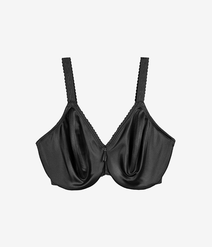 Simple Shaping Minimizer Bra - Black | Wacoal Value
