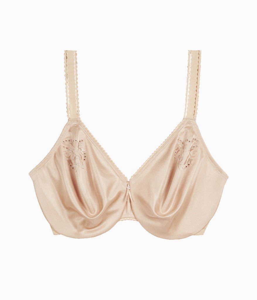 Slimline Seamless Underwire Minimizer Bra - Sand | Wacoal Latest