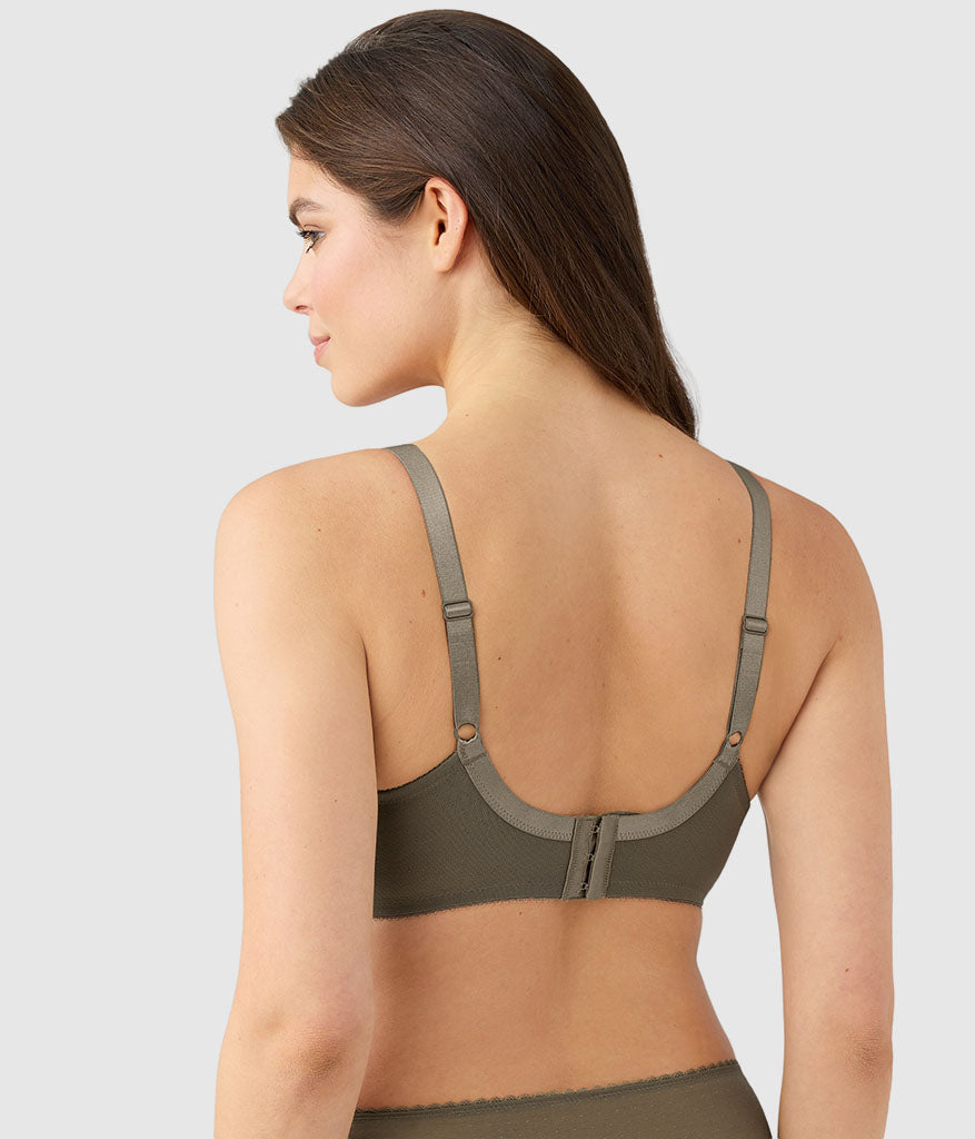 Retro Chic Full Figure Underwire Bra - Bungee Cord | Wacoal Customer Favorite