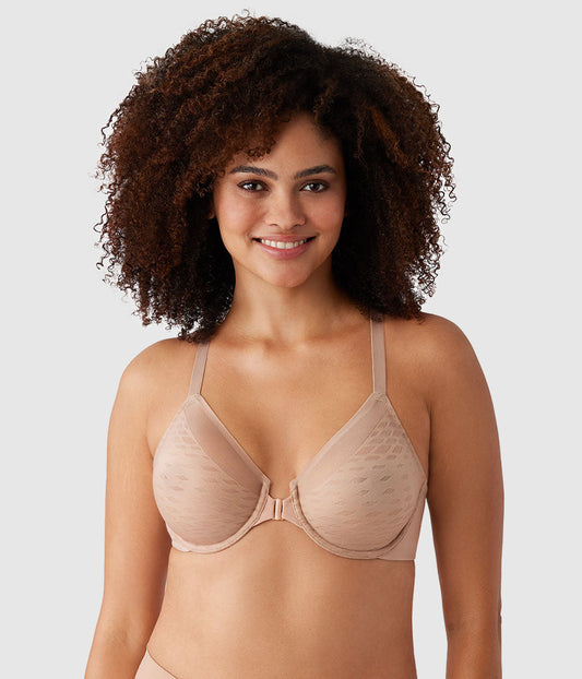 Elevated Allure Front Close Underwire Bra - Roebuck | Wacoal Smart Buy