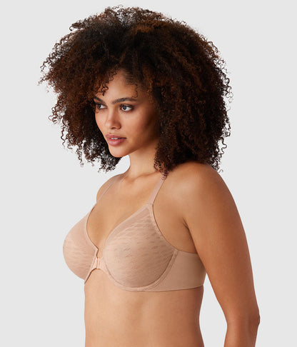 Elevated Allure Front Close Underwire Bra - Roebuck | Wacoal Smart Buy