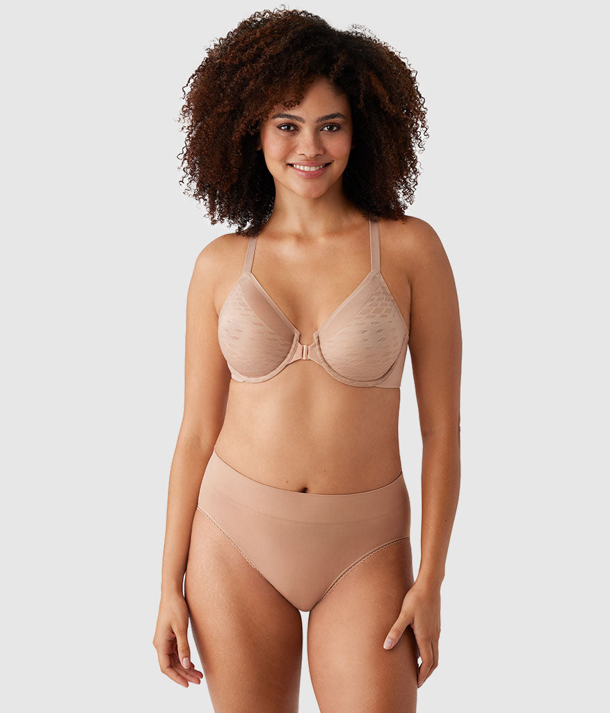 Elevated Allure Front Close Underwire Bra - Roebuck | Wacoal Smart Buy