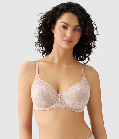 Full Bloom Underwire Bra - Rose Dust | Wacoal Value
