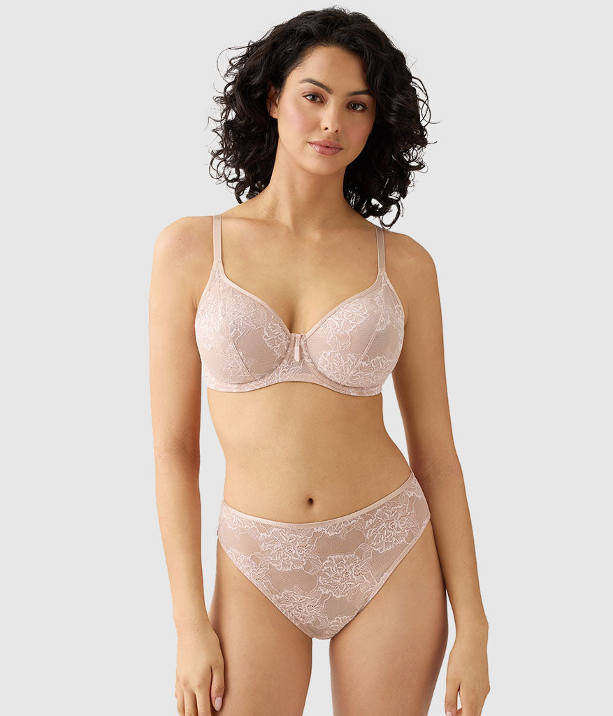 Full Bloom Underwire Bra - Rose Dust | Wacoal Value