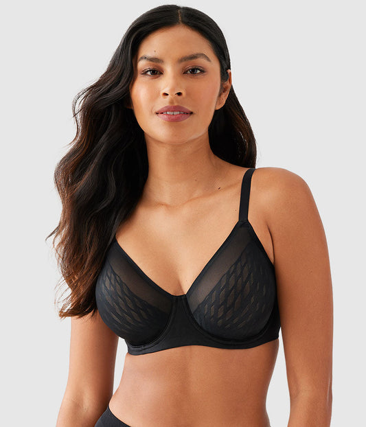 Elevated Allure Underwire Bra - Black | Wacoal Great Value
