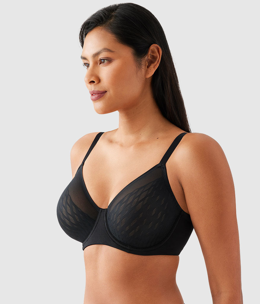 Elevated Allure Underwire Bra - Black | Wacoal Great Value