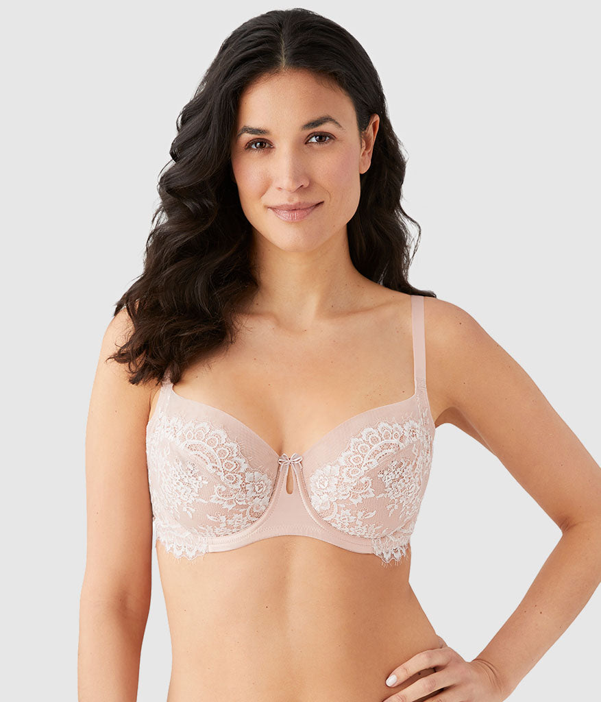 Center Stage Underwire Bra - Rose Dust/Angel Wing | Wacoal Great Value