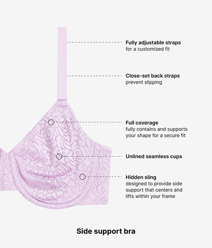 Inside Job™ Underwire Bra - Lavender Sage | Wacoal Trusted