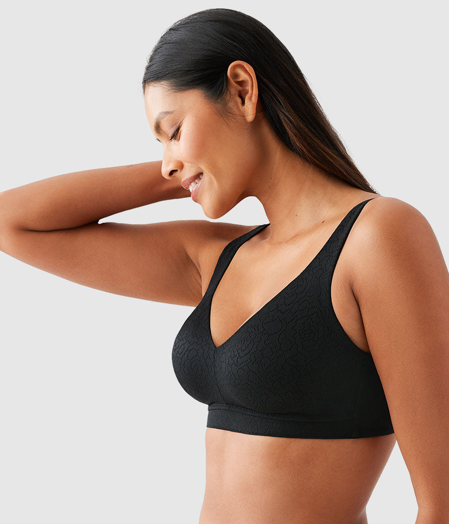 Inside Job™ Wire Free Bra - Black | Wacoal Smart Buy