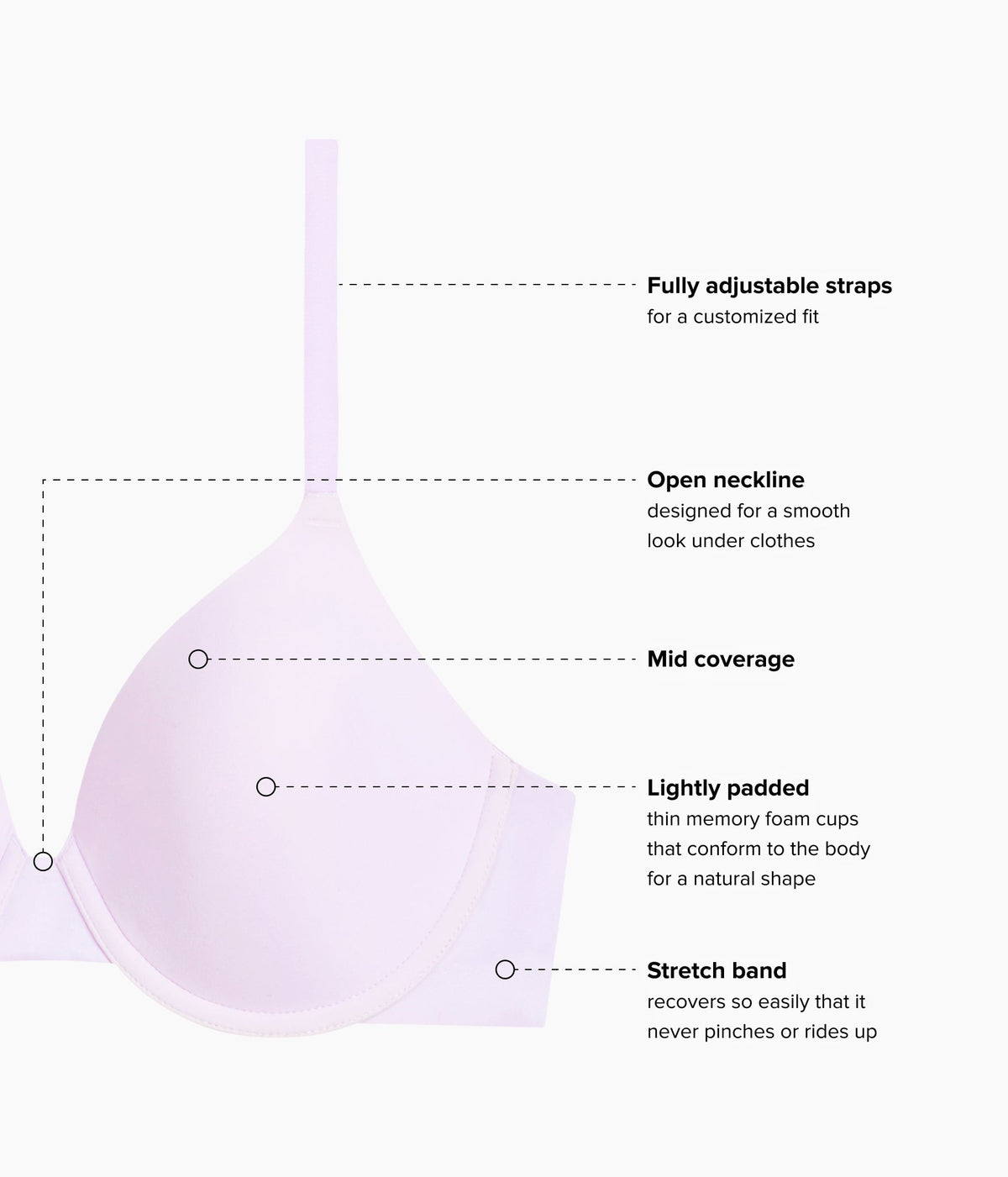 Comfort First T-Shirt Bra - Orchid Hush | Wacoal Latest