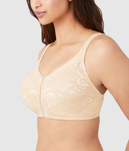 Awareness Full Figure Seamless Wire Free Bra - Sand | Wacoal Trusted