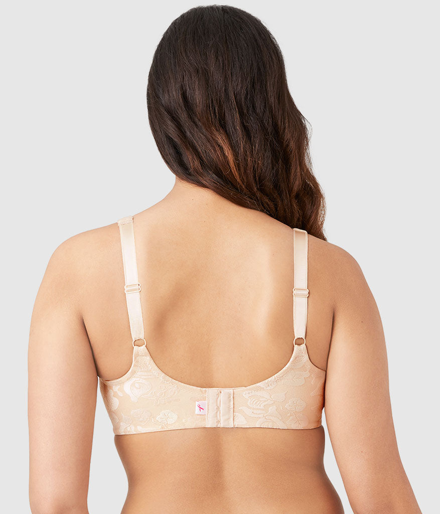 Awareness Full Figure Seamless Wire Free Bra - Sand | Wacoal Trusted