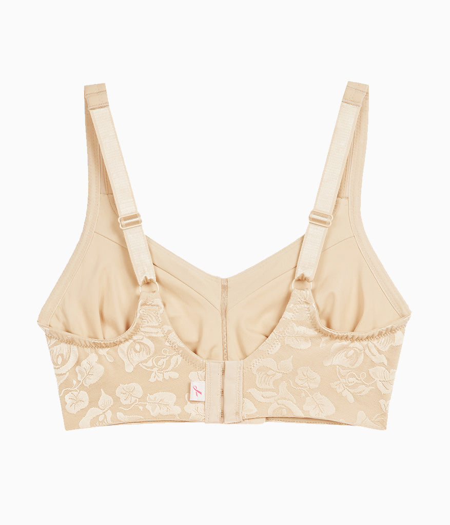 Awareness Full Figure Seamless Wire Free Bra - Sand | Wacoal Trusted