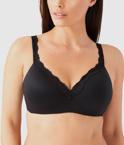 Softly Styled Wire Free T-Shirt Bra - Black | Wacoal Customer Favorite