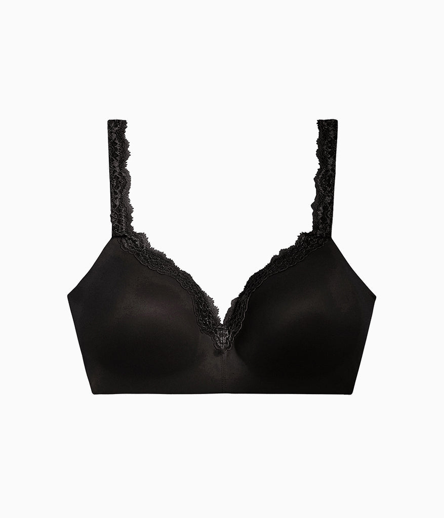 Softly Styled Wire Free T-Shirt Bra - Black | Wacoal Customer Favorite