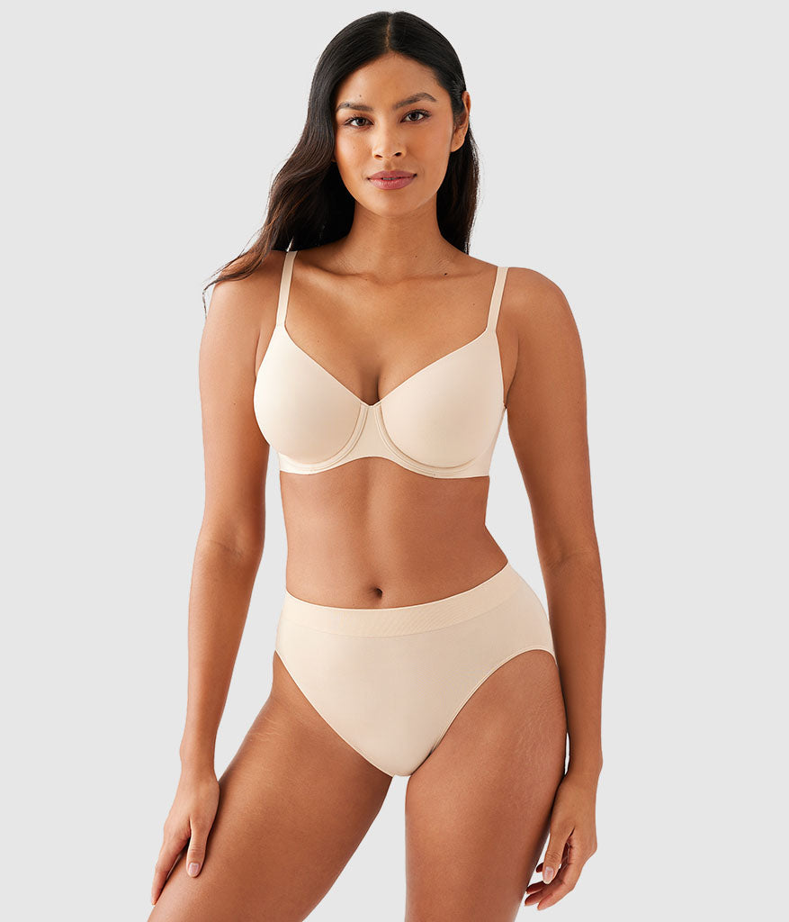 Sleek Standard Underwire Bra - Sand | Wacoal Smart Buy