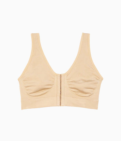 B-Smooth® Front Close Bralette - Sand | Wacoal Customer Favorite