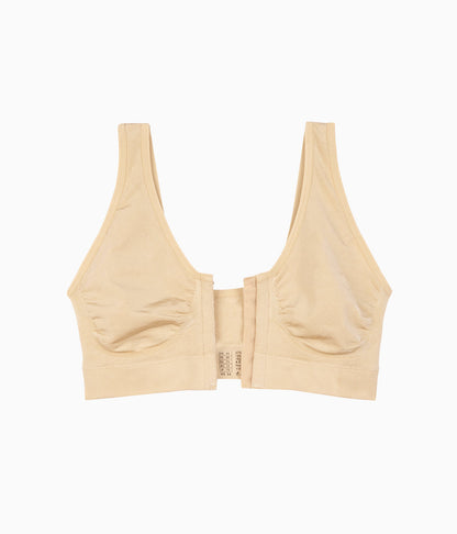 B-Smooth® Front Close Bralette - Sand | Wacoal Customer Favorite