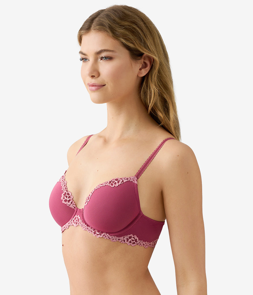 Future Foundation with Lace T-Shirt Bra - Dry Rose | Wacoal Top Pick