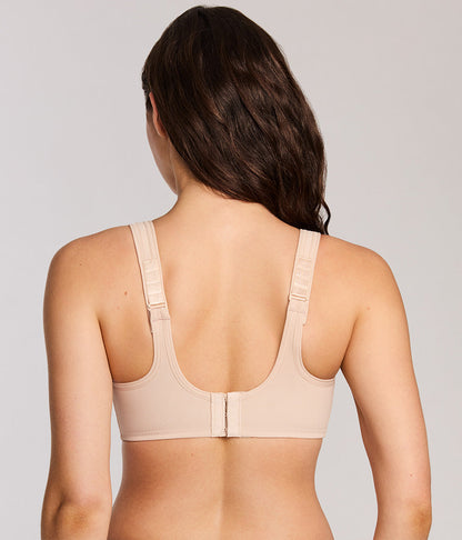 Simone Sport Underwire Bra - Sand | Wacoal Quality