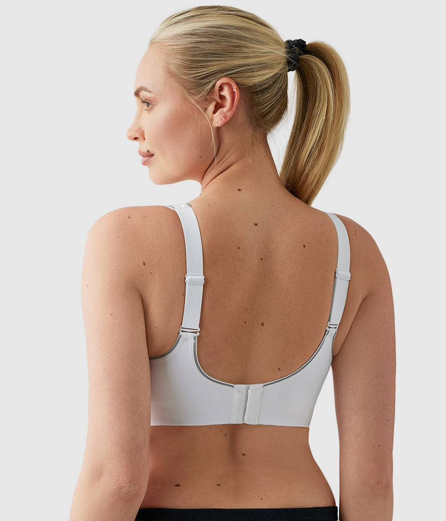 Sydney Sport Underwire Bra - White | Wacoal Trusted