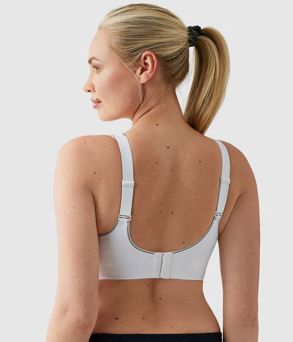 Sydney Sport Underwire Bra - White | Wacoal Trusted